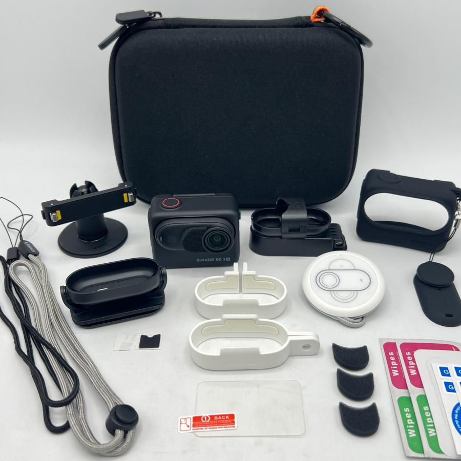 ボーナスストア+5％【美品】Insta360 GO 3S 128GB CINSAATA-GO3S128K ブラック アクションカメラ インスタ ゴー 本体 | 