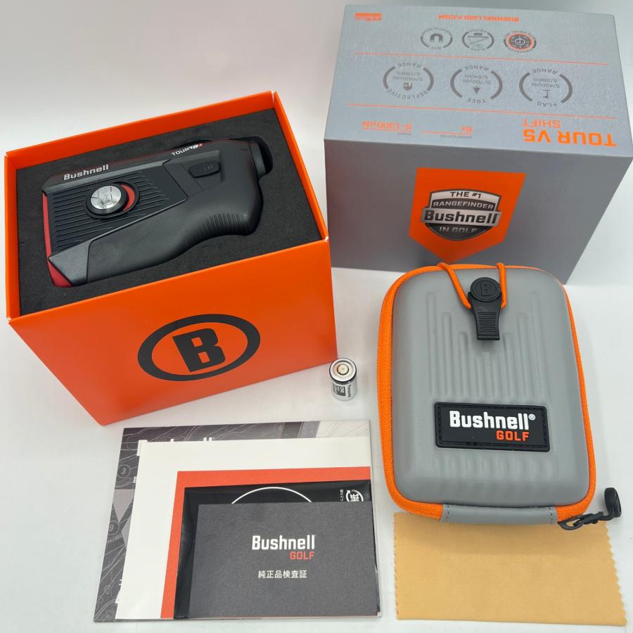 【ボーナスストア+5％】Bushnell PINSEEKER TOUR V5 SHIFT JOLT ゴルフ用レーザー距離計 ブッシュネル ピンシーカーツアー V5 シフトスリムジョルト 本体 | 
