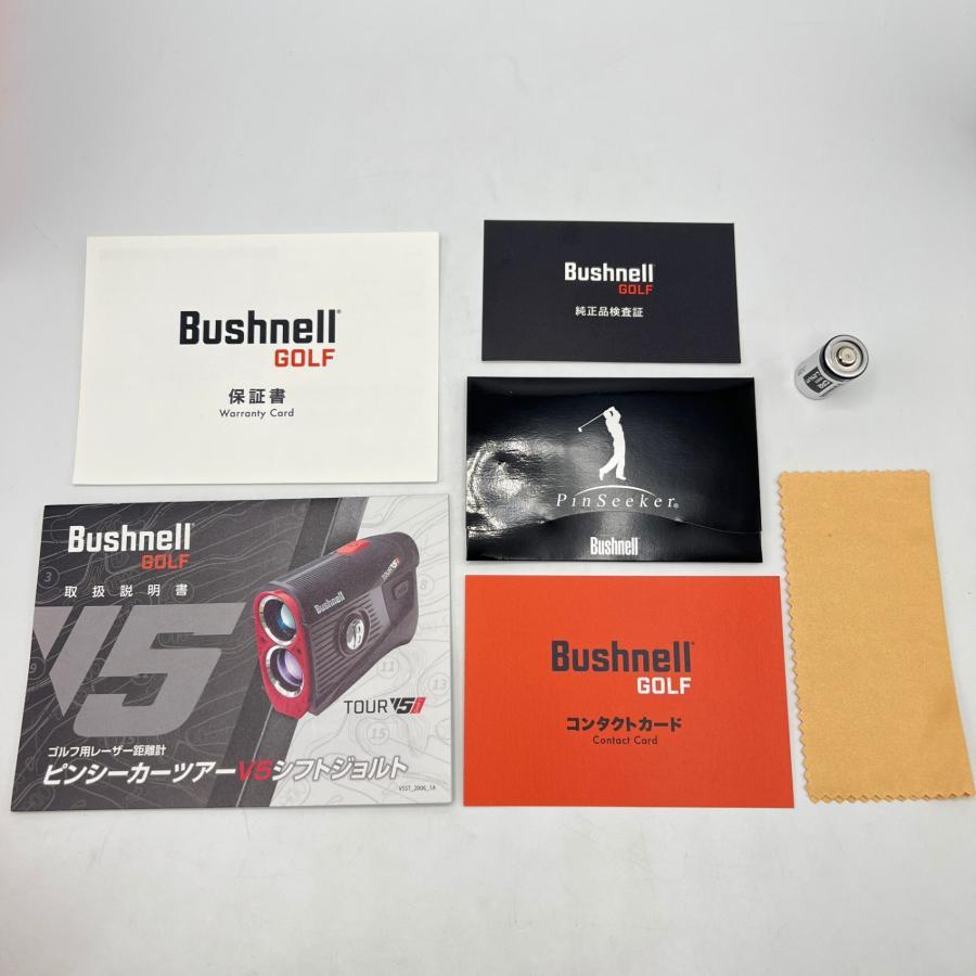 【ボーナスストア+5％】Bushnell PINSEEKER TOUR V5 SHIFT JOLT ゴルフ用レーザー距離計 ブッシュネル ピンシーカーツアー V5 シフトスリムジョルト 本体 |  | 10