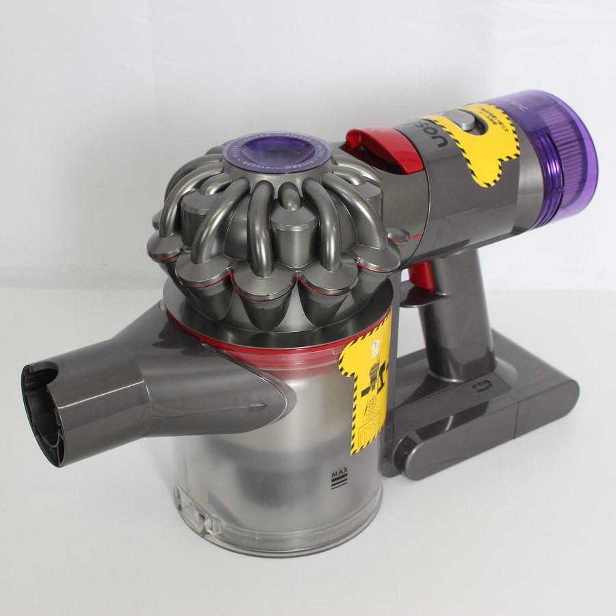 【ボーナスストア+5％】ダイソン V8 Slim Fluffy ニッケル/アイアン/レッド SV10KSLM サイクロン式コードレススティッククリーナー Dyson 本体 |  | 01