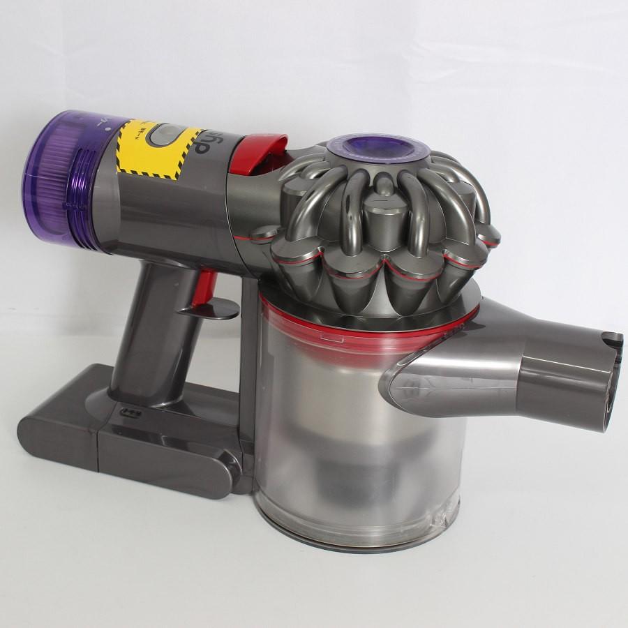 【ボーナスストア+5％】ダイソン V8 Slim Fluffy ニッケル/アイアン/レッド SV10KSLM サイクロン式コードレススティッククリーナー Dyson 本体 |  | 02