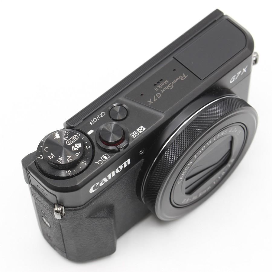 ボーナスストア+5％【美品】Canon PowerShot G7 X Mark II ブラック