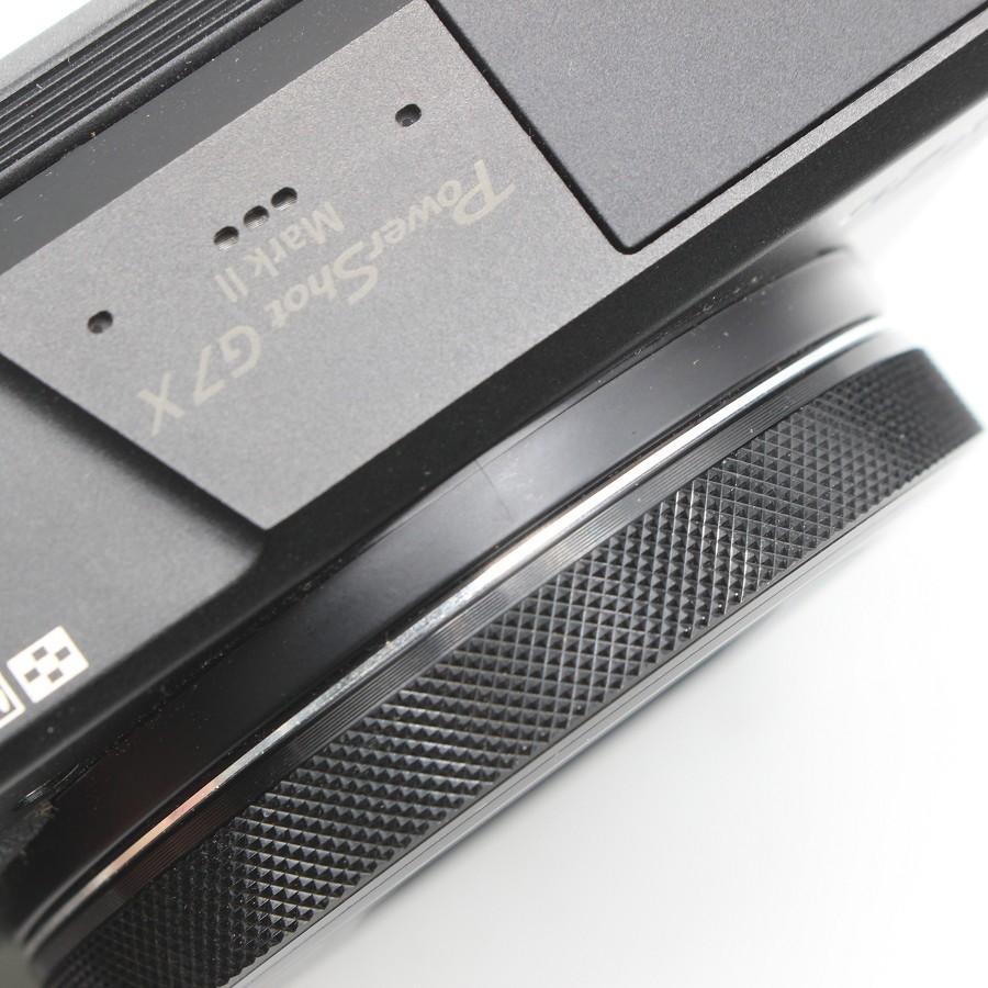 ボーナスストア+5％【美品】Canon PowerShot G7 X Mark II ブラック