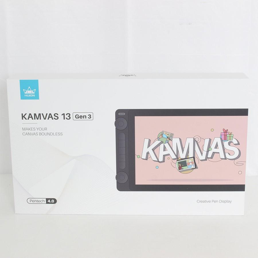 ボーナスストア+5％【美品】HUION KAMVAS 13 Gen3 GS1333 ピンク 液晶ペンタブレット フイオン 本体 |  | 08
