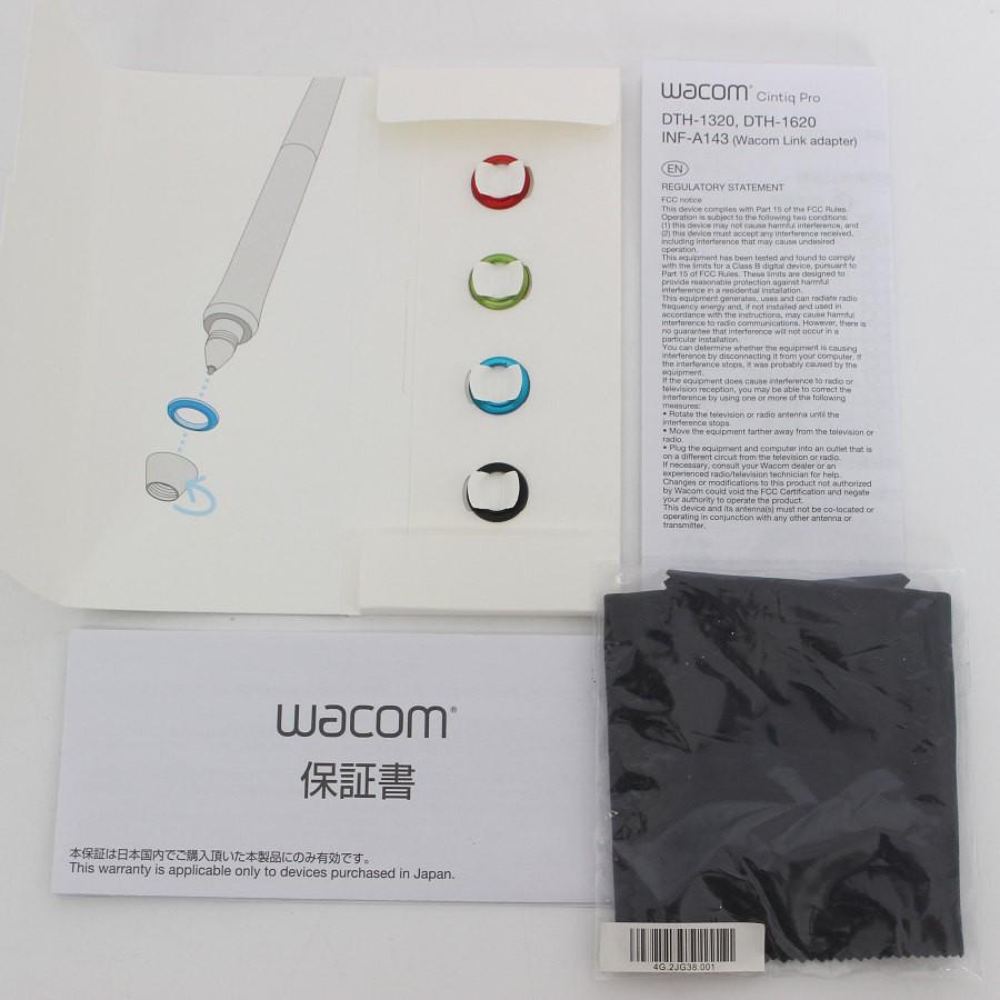 ボーナスストア+5％【美品】WACOM Cintiq Pro 16 DTH-1620/AK0 液晶ペンタブレット 15.6型 シンティック プロ 液タブ ペンタブ ワコム 本体 |  | 12