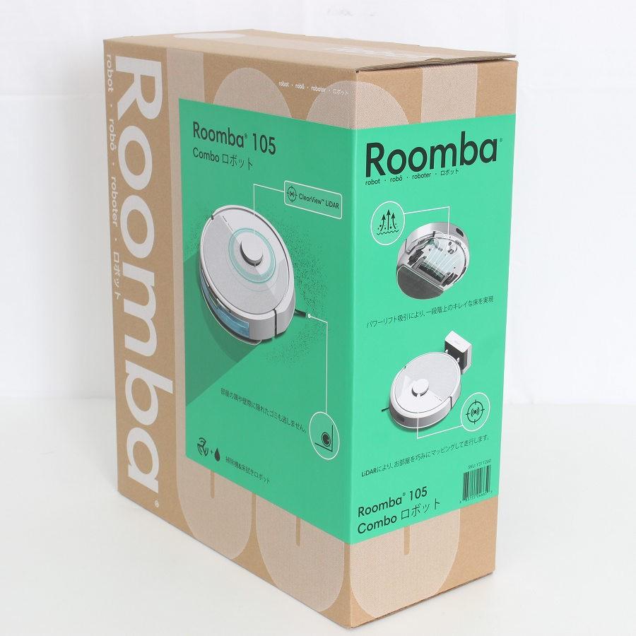 ボーナスストア+5％【新品未開封】iRobot ルンバ105 コンボ Y311260 ホワイト ロボット掃除機 アイロボット Roomba 本体 |  | 01