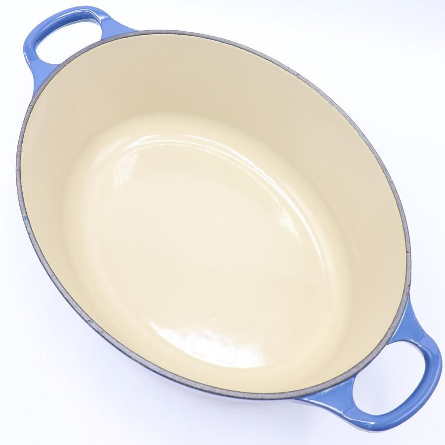 ル・クルーゼ　ココットオーバル　鍋　LE CREUSET　ブルー　23cm ボーナスストア+5％】ル・クルーゼ ココット・オーバル 23cm ブルー