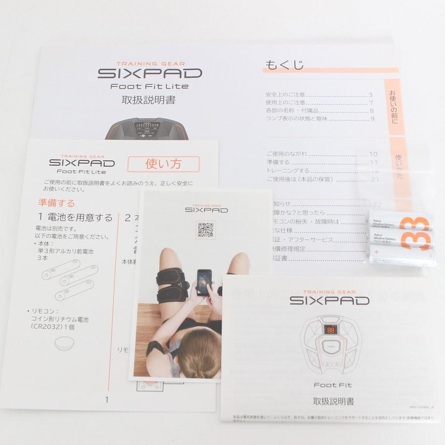 【ボーナスストア+5％】MTG SIXPAD Foot Fit Lite SE-AH00A シックスパッド フットフィットライト 本体 |  | 10