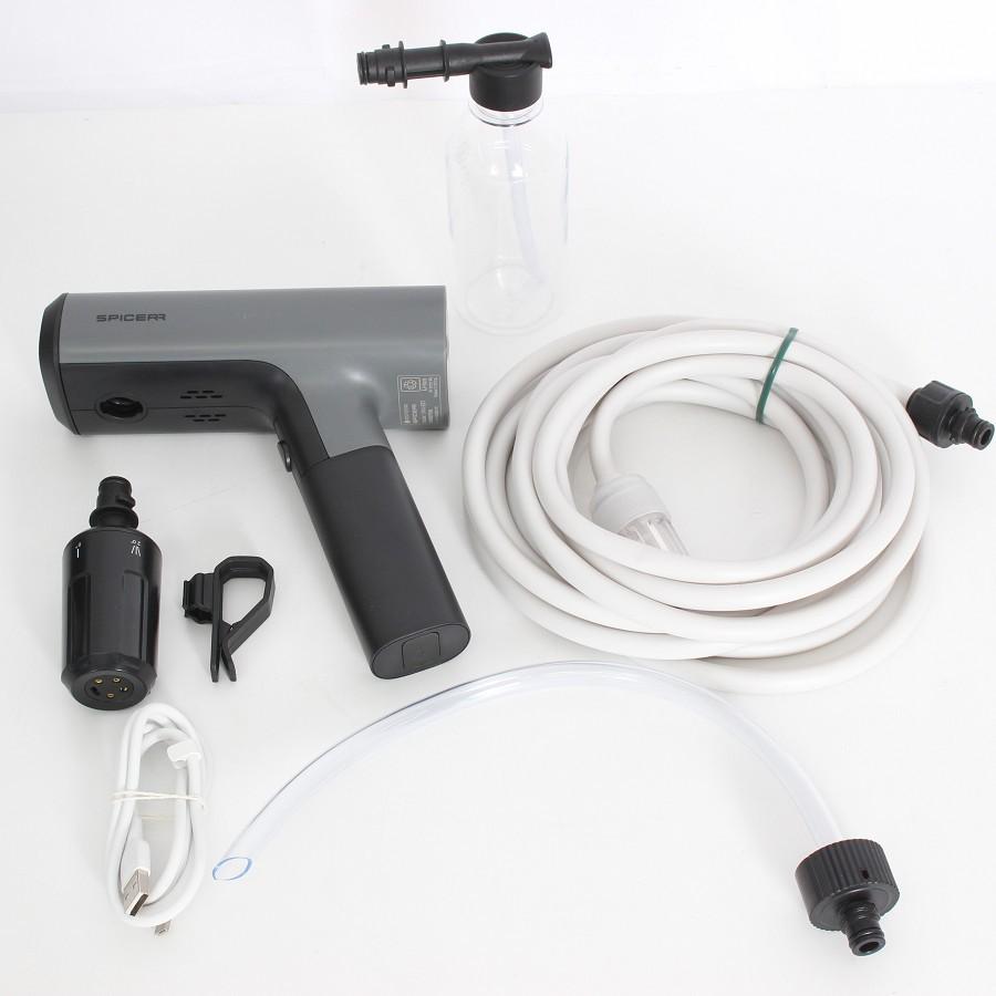 【ボーナスストア+5％】SPICERR SWU-201 ブラック ポケッタブル高圧洗浄機 サイン・ハウス スパイサー 本体 | 