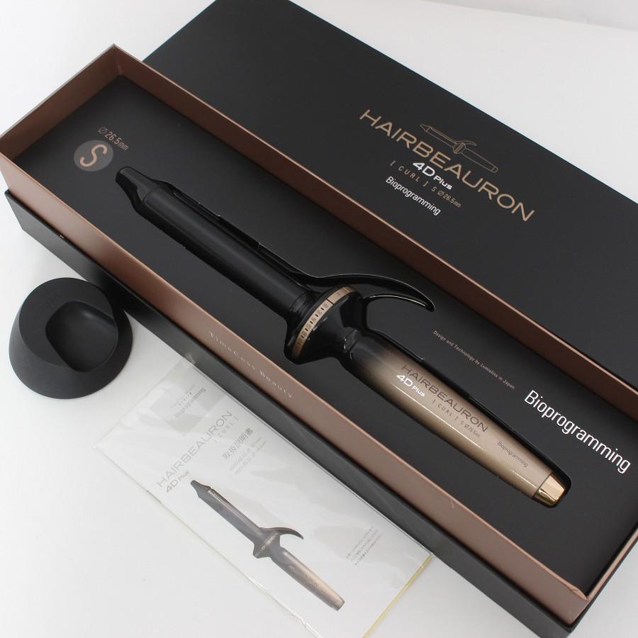 ボーナスストア+5％【美品】ヘアビューロン 4D Plus カール S-type 26.5mm HBRCL4D-GS-JP バイオプログラミング ヘアアイロン リュミエリーナ コテ 本体 | 