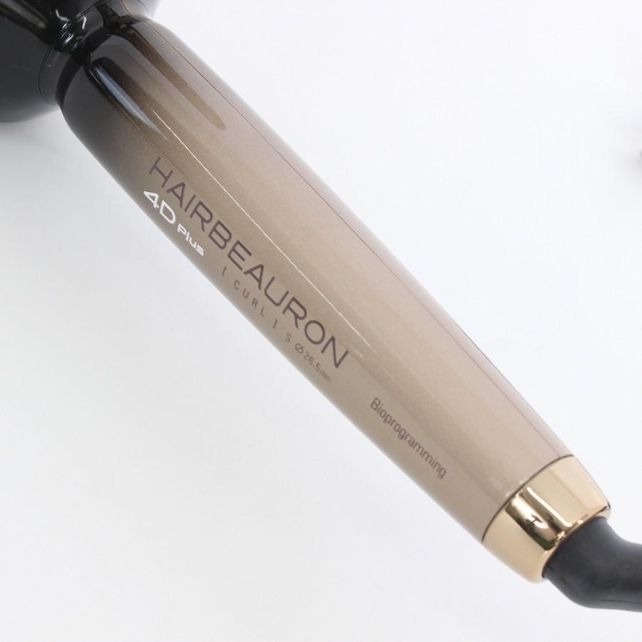 ボーナスストア+5％【美品】ヘアビューロン 4D Plus カール S-type 26.5mm HBRCL4D-GS-JP バイオプログラミング ヘアアイロン リュミエリーナ コテ 本体 |  | 03