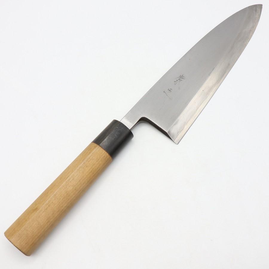 【ボーナスストアPlus】康之 出刃包丁 七寸半 栗型柄 刃渡り約225mm 和包丁 | 