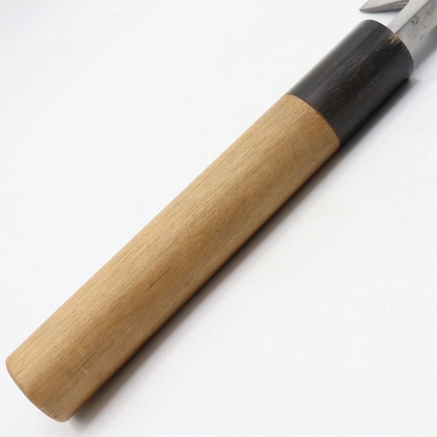 【ボーナスストアPlus】康之 出刃包丁 七寸半 栗型柄 刃渡り約225mm 和包丁 |  | 06