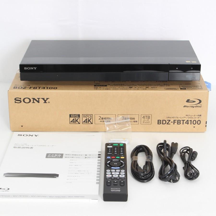 ボーナスストア+5％【美品】SONY BDZ-FBT4100 ブルーレイレコーダー 