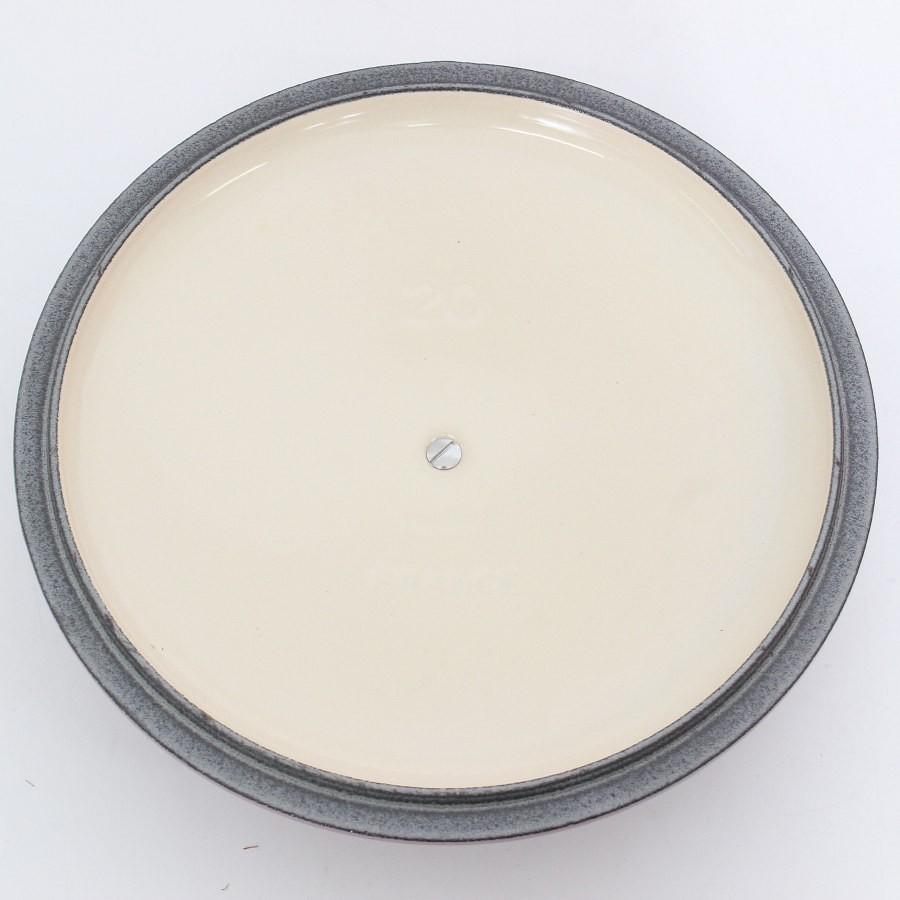 ボーナスストア+5％【新品】ル・クルーゼ ココット・ロンド 20cm モーヴピンク 21001-20-49 ホーロー 両手鍋 LE CREUSET 本体 |  | 06