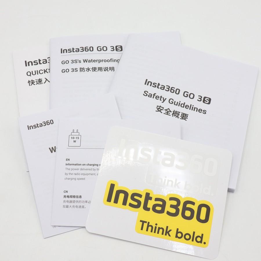 ボーナスストア+5％【美品】Insta360 GO 3S 128GB CINSAATA-GO3S128K ブラック アクションカメラ インスタ ゴー 本体 |  | 10