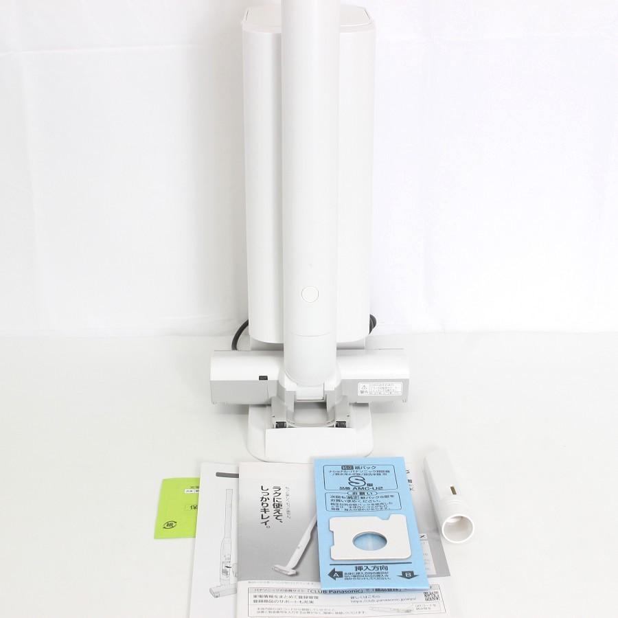 【ボーナスストア+5％】パナソニック パワーコードレス MC-NS10K-W ホワイト セパレート型コードレススティック掃除機 クリーンドック Panasonic 本体 | 