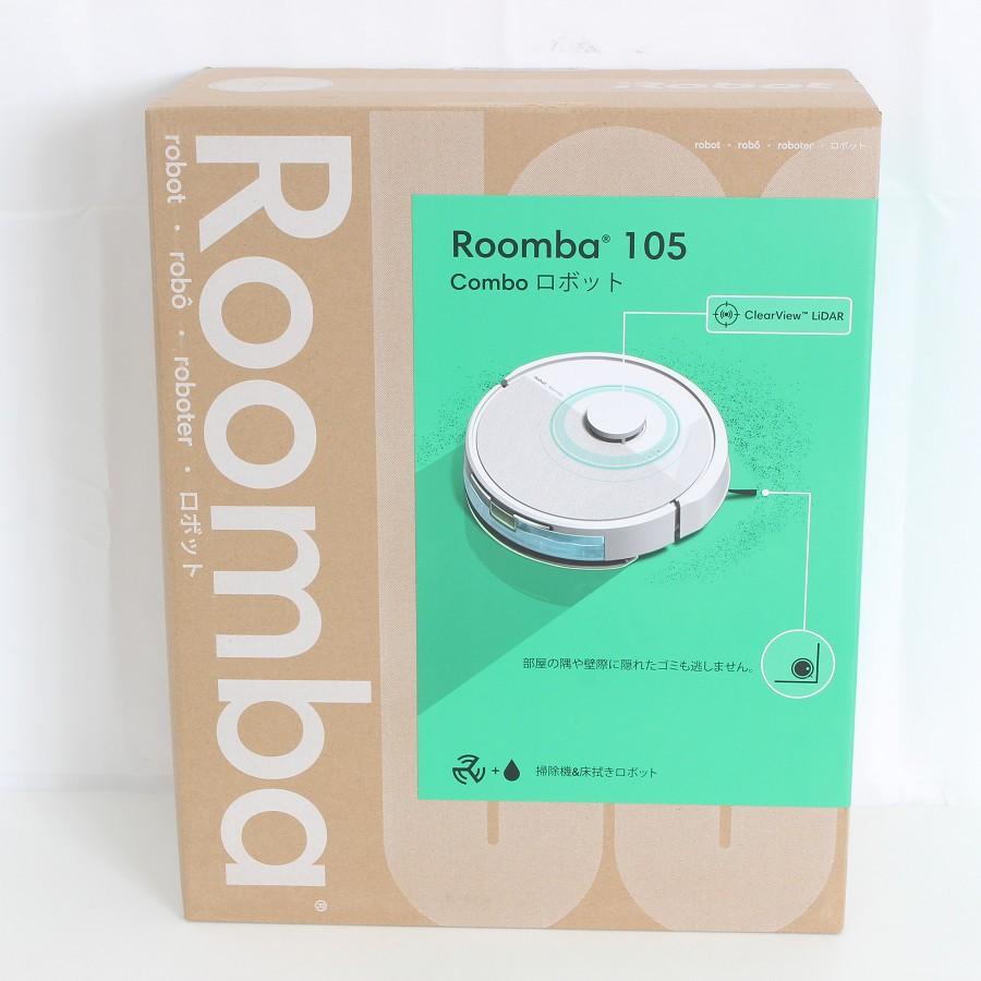 ボーナスストア+5％【新品】iRobot ルンバ105 コンボ Y311260 ホワイト ロボット掃除機 アイロボット Roomba 本体 | 