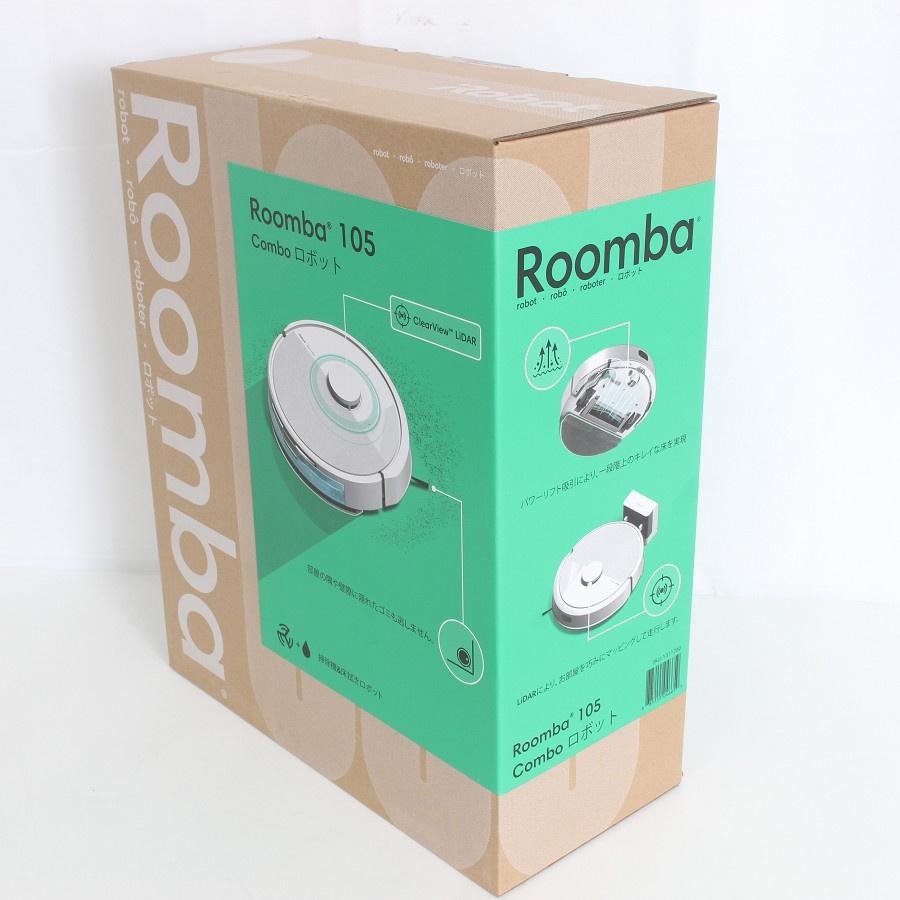 ボーナスストア+5％【新品】iRobot ルンバ105 コンボ Y311260 ホワイト ロボット掃除機 アイロボット Roomba 本体 |  | 01