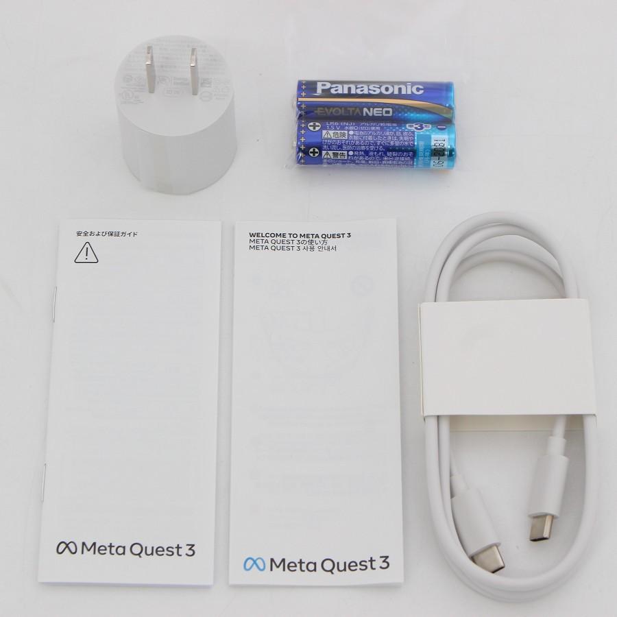 ボーナスストア+5％【美品】Meta Quest 3 512GB VR ヘッドマウントディスプレイ ヘッドセット メタクエスト3 899-00594-01 Oculus 本体 |  | 08