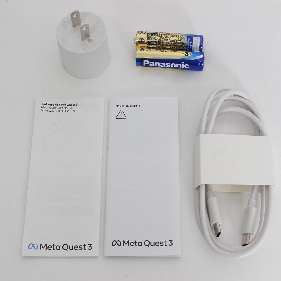 ボーナスストア+5％【美品】 Meta Quest 3 512GB VR ヘッドマウントディスプレイ ヘッドセット メタクエスト3 899-00594-01 Oculus 本体 |  | 09