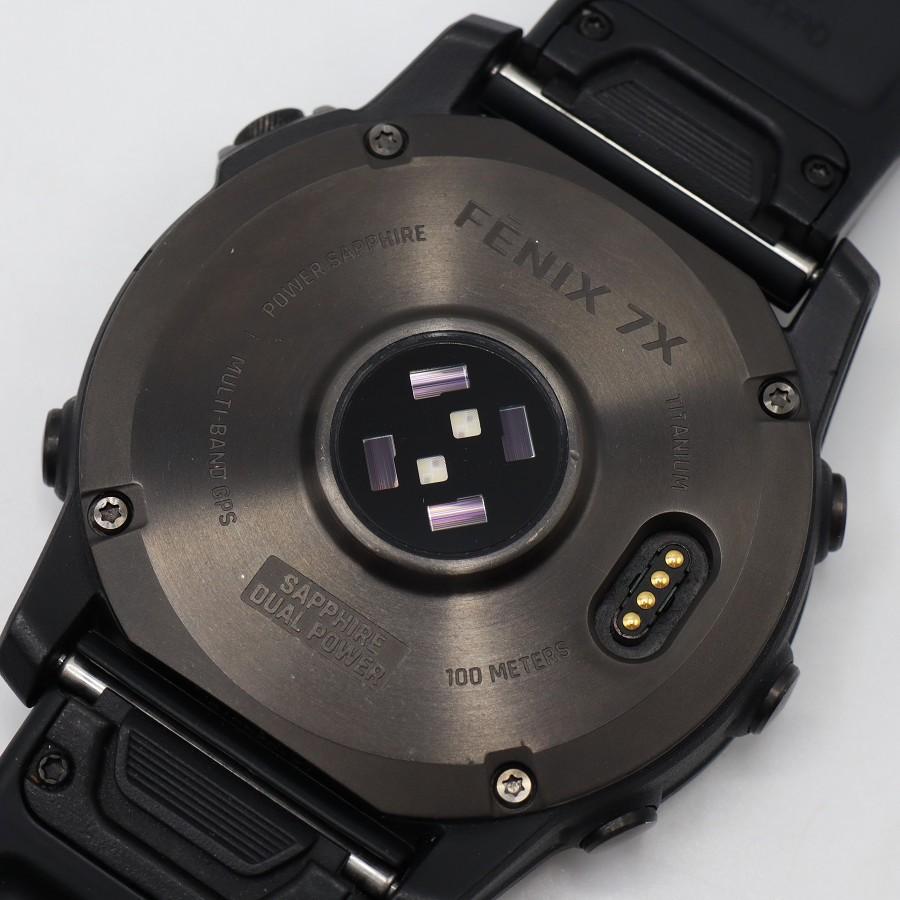 ボーナスストア+5％【美品】GARMIN fenix 7X Sapphire Dual Power 010 