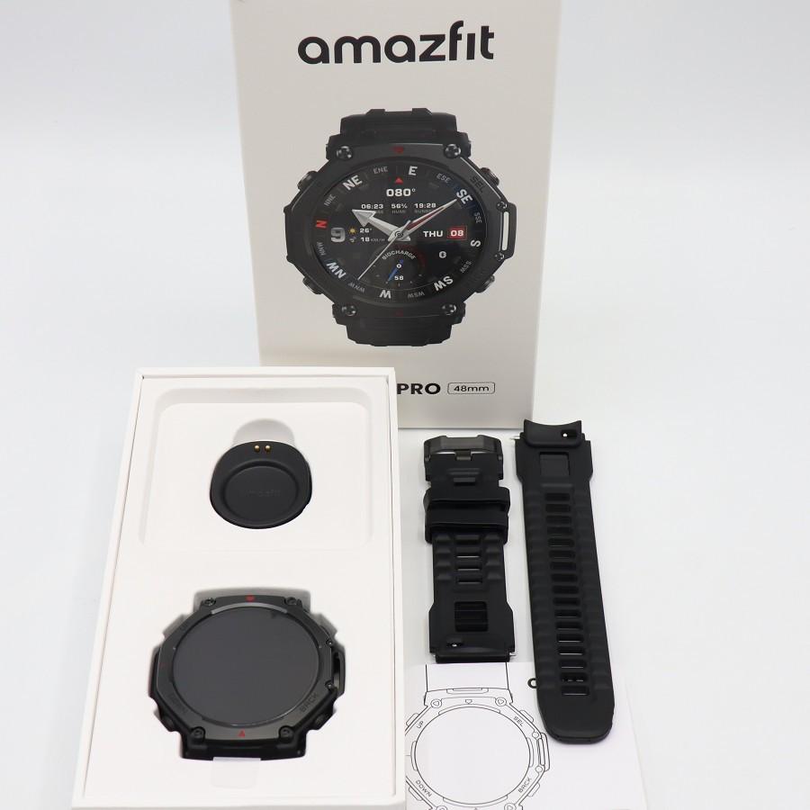 ボーナスストア+5％【美品】Amazfit T-Rex 3 Pro 48mm タクティカル 