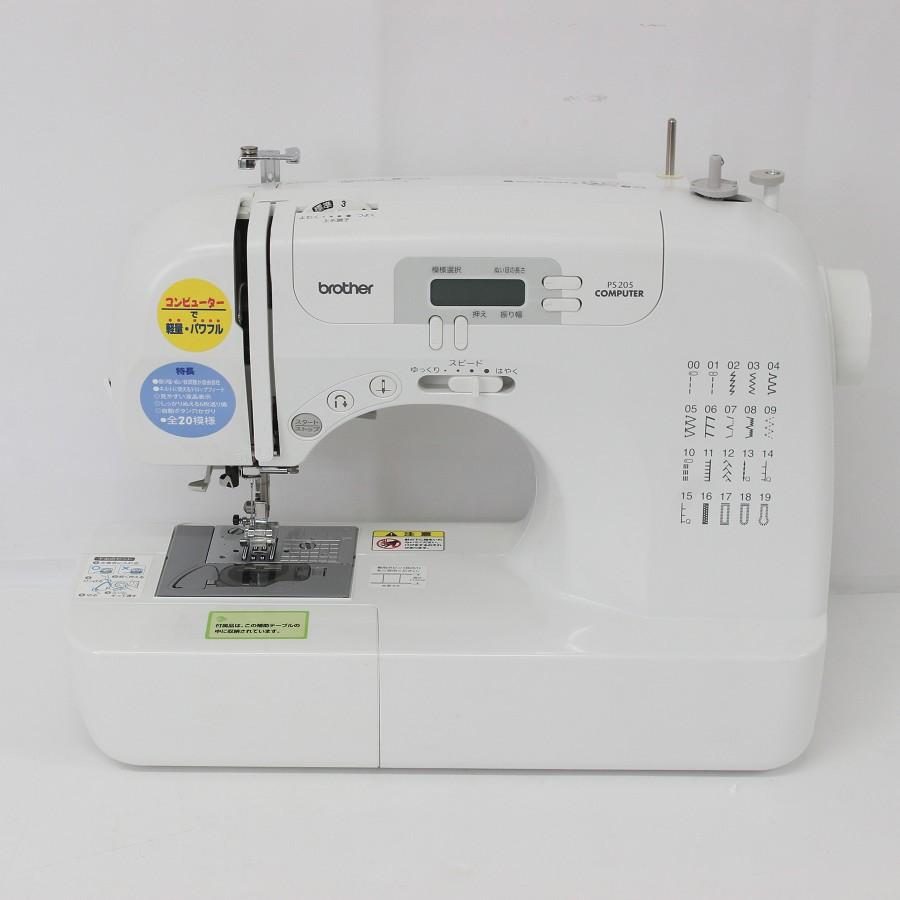 ボーナスストア+5％【美品】ブラザー コンピューターミシン PS205 CPS4209 ホワイト brother 本体 |  | 01