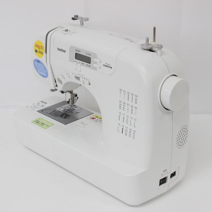 ボーナスストア+5％【美品】ブラザー コンピューターミシン PS205 CPS4209 ホワイト brother 本体 |  | 02