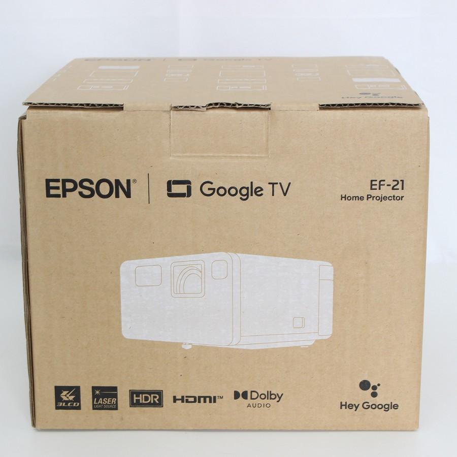 ボーナスストア+5％【新品】エプソン dreamio EF-21W ホワイト ホームプロジェクター EPSON ドリーミオ 本体 | 