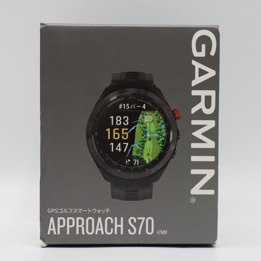 ボーナスストア+5％】GARMIN Approach S70 47mm Black 010-02746-22