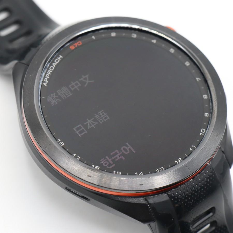 ボーナスストア+5％】GARMIN Approach S70 47mm Black 010-02746-22
