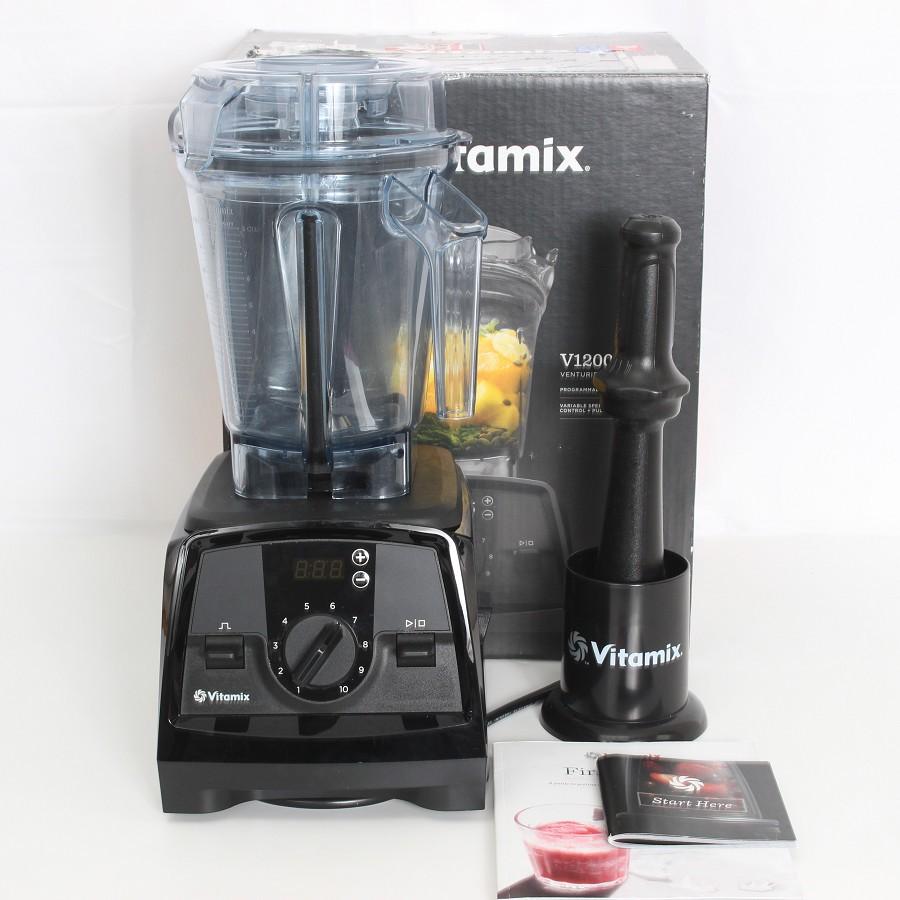 【ボーナスストア+5％】バイタミックス Venturist Series V1200i VM0188B ブラック ブレンダー ミキサー ジューサー Vitamix 本体 | 
