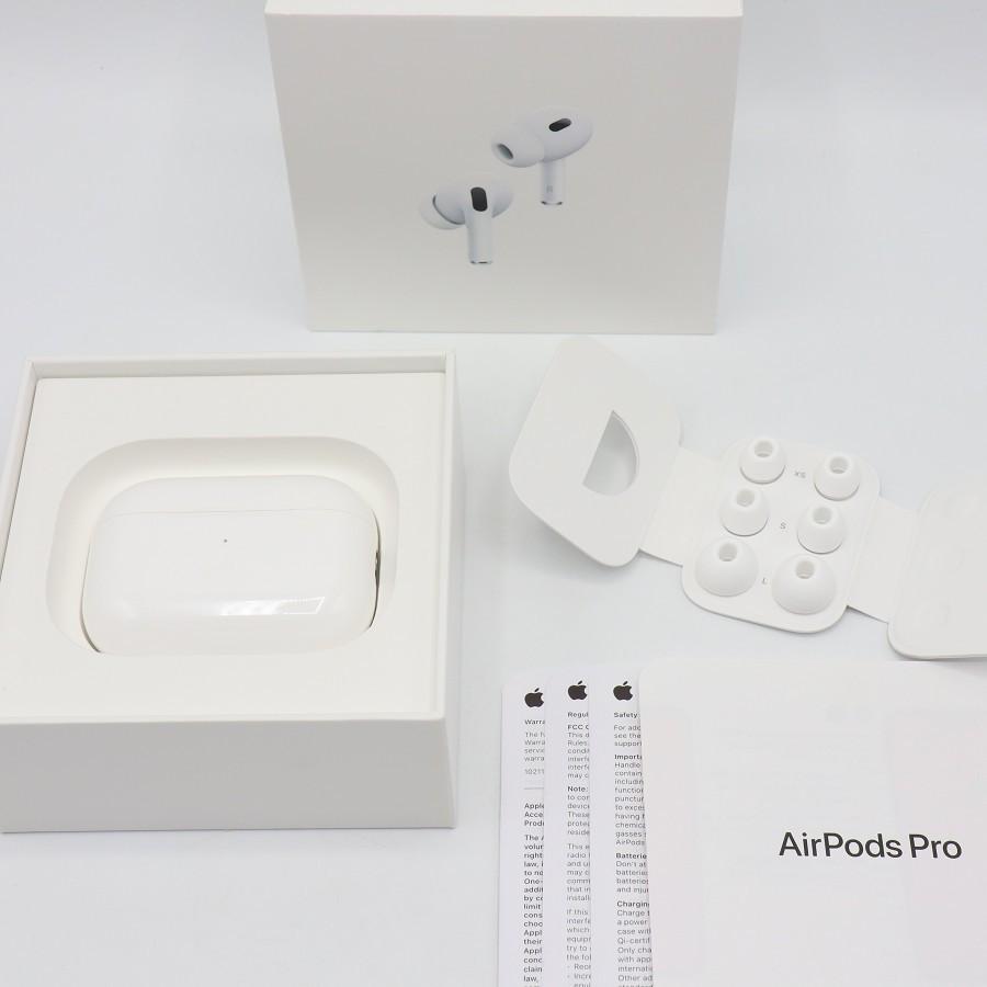 【ボーナスストア+5％】Apple AirPods Pro MQD83J/A 第2世代 ワイヤレスノイズキャンセリングイヤホン エアポッズ プロ エアーポッズ 本体 | 