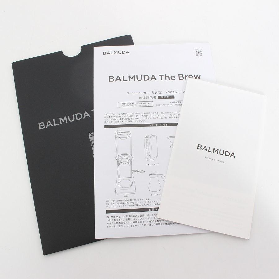 ボーナスストア+5％【美品】BALMUDA The Brew K06A-BK コーヒーメーカー バルミューダ ザ・ブリュー ブラック 本体 |  | 11
