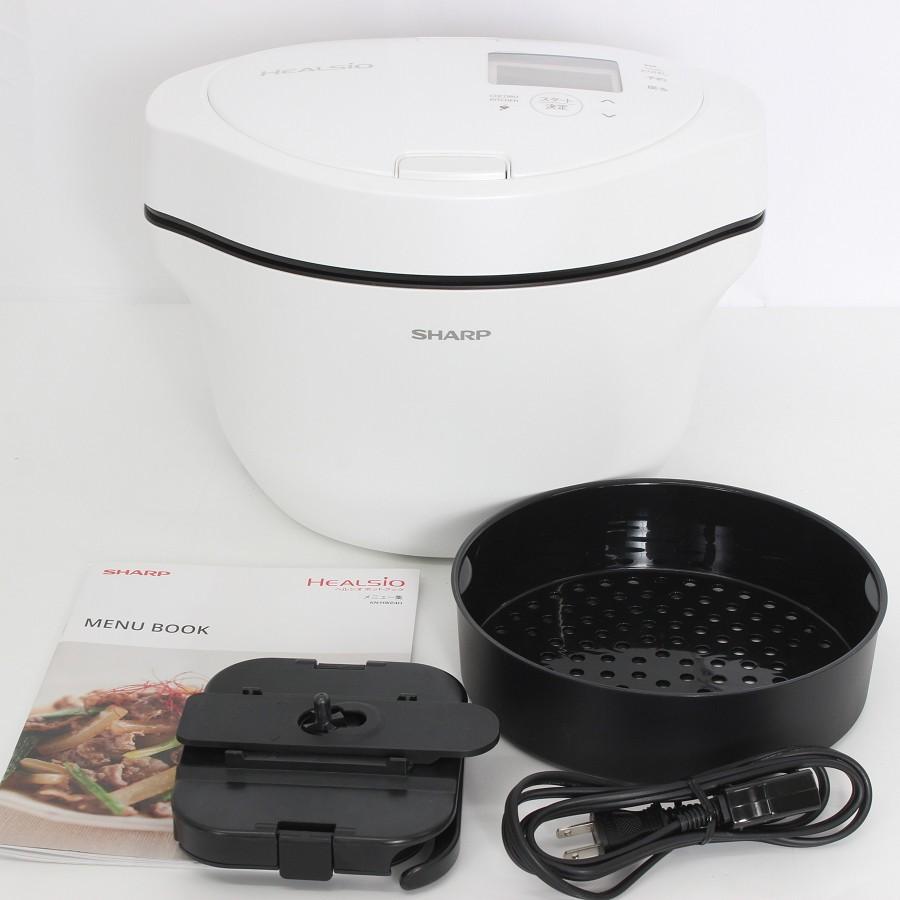 【ボーナスストア+5％】シャープ ヘルシオ ホットクック proシリーズ KN-HW24H-W 2.4L ホワイト 水なし自動調理鍋 HEALSIO 電気圧力鍋 SHARP 本体 | 