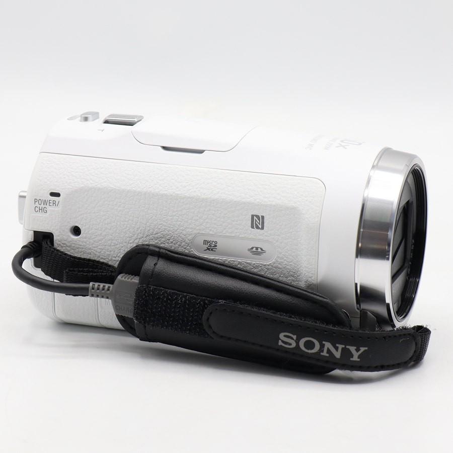 ボーナスストア+5％【美品】SONY ハンディカム HDR-CX680-W デジタルHDビデオカメラ ホワイト Handycam ビデオレコーダー ソニー 本体 |  | 02