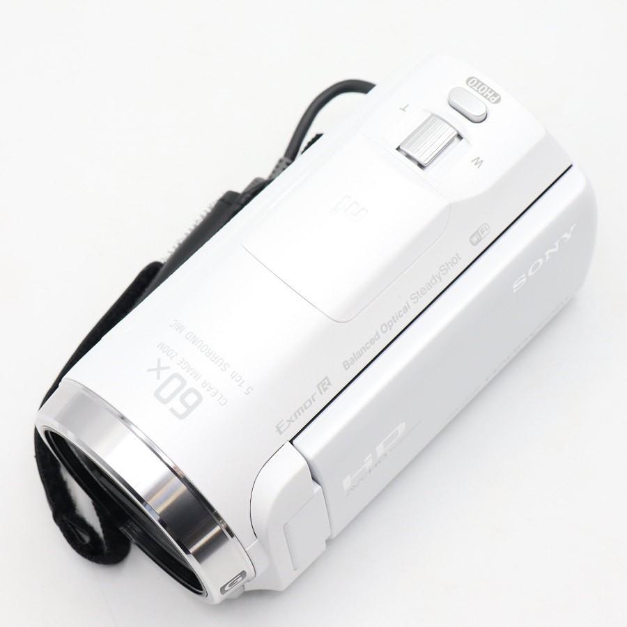 ボーナスストア+5％【美品】SONY ハンディカム HDR-CX680-W デジタルHDビデオカメラ ホワイト Handycam ビデオレコーダー ソニー 本体 |  | 03