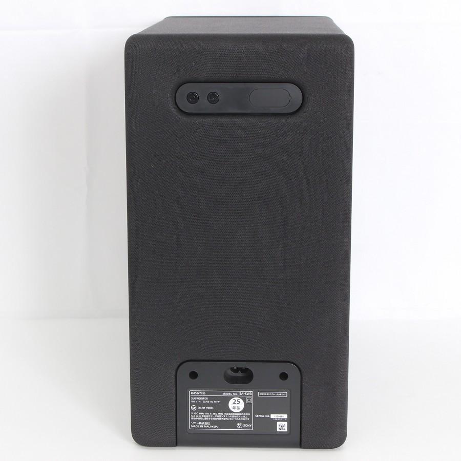ボーナスストア+5％【美品】SONY SA-SW3 ブラック サブウーファー ホームシアターシステム スピーカー ソニー 本体 |  | 03