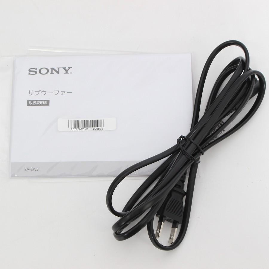 ボーナスストア+5％【美品】SONY SA-SW3 ブラック サブウーファー ホームシアターシステム スピーカー ソニー 本体 |  | 07