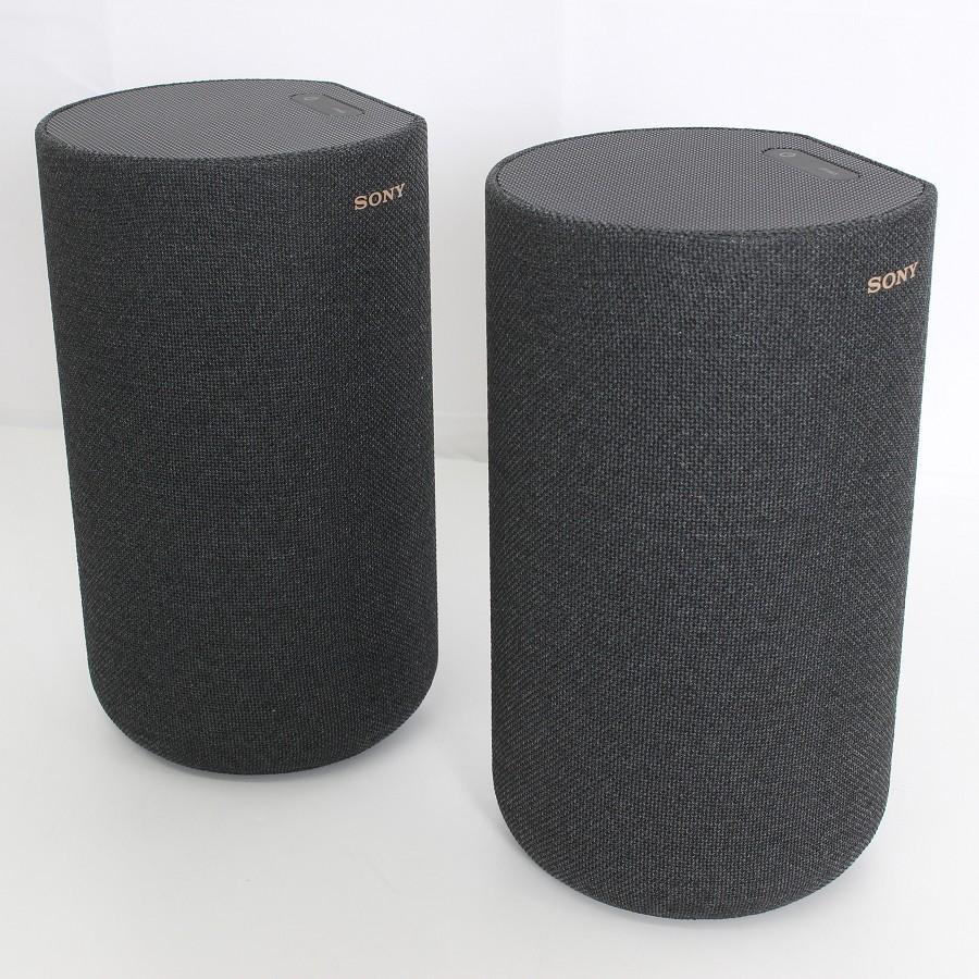 ボーナスストア+5％【美品】SONY リアスピーカー ペア SA-RS5 バッテリー内蔵 ブラック 充電式 ソニー 本体 |  | 02