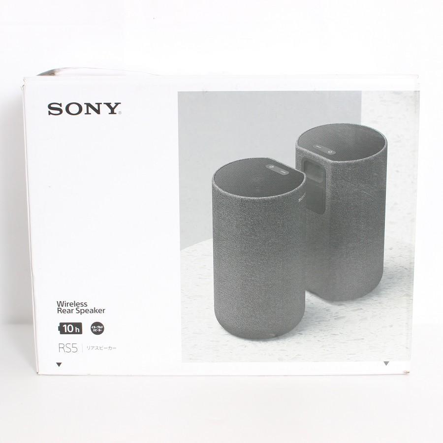 ボーナスストア+5％【美品】SONY リアスピーカー ペア SA-RS5 バッテリー内蔵 ブラック 充電式 ソニー 本体 |  | 09