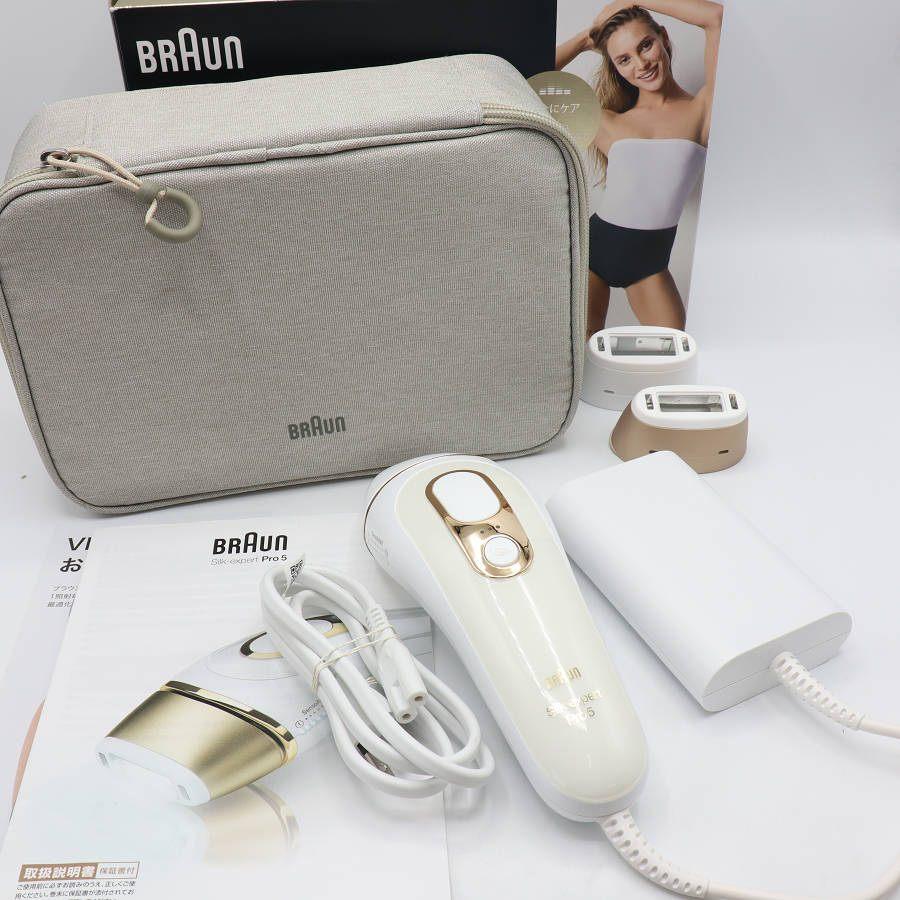 ボーナスストア+5％【美品】ブラウン シルクエキスパート Pro5 PL-5227 脱毛器 BRAUN フラッシュ式 光美容器 本体 | 