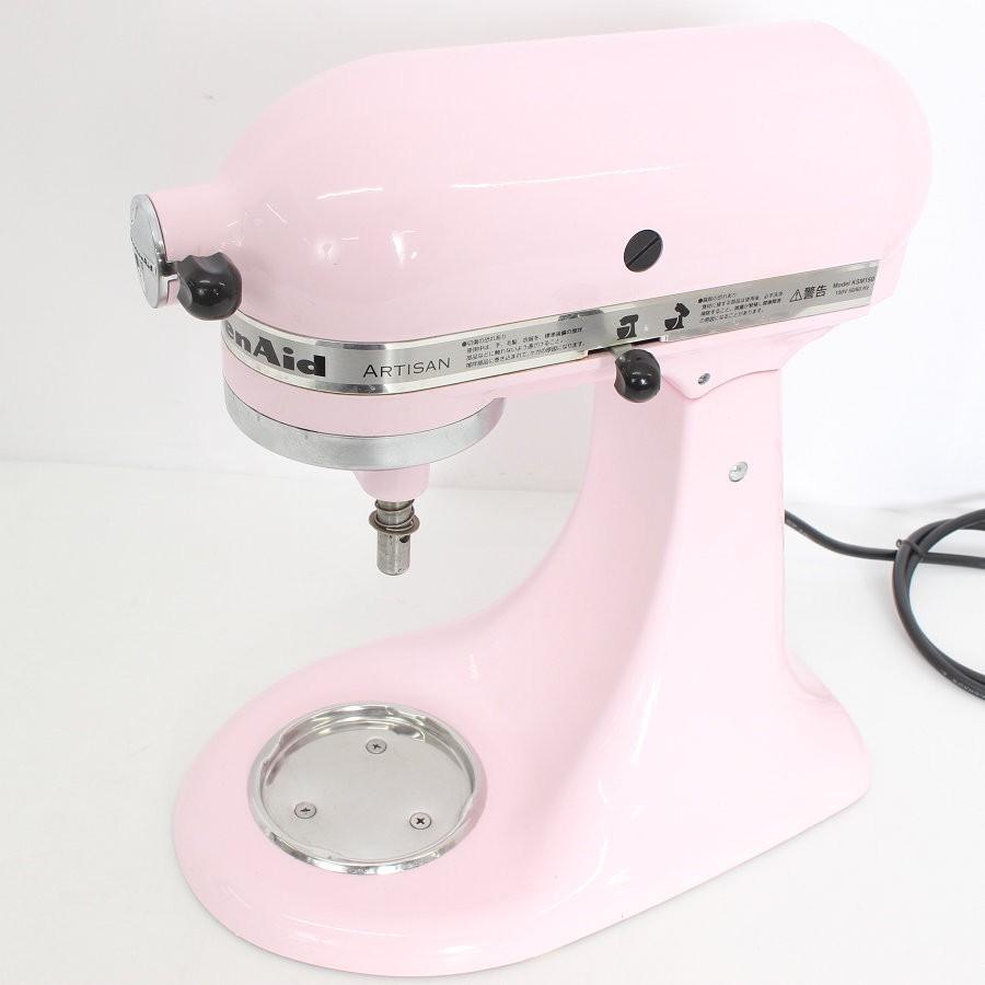 ボーナスストア+5％【美品】キッチンエイド アルチザン KSM150PK ピンク スタンドミキサー KitchenAid Artisan 本体 |  | 01