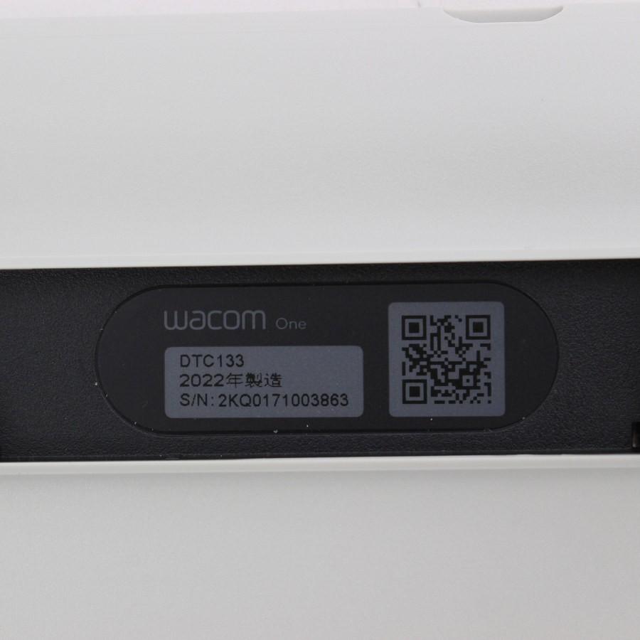 ボーナスストア+5％【美品】WACOM One Creative Pen Display DTC133W0D
