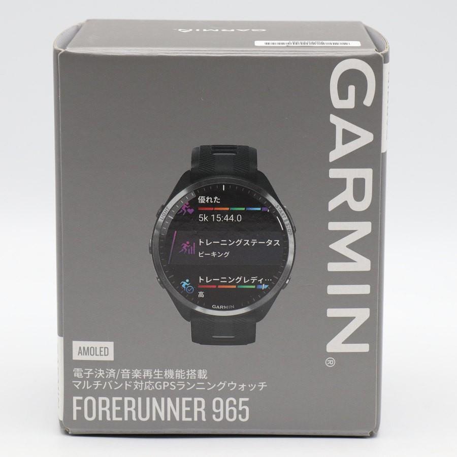ボーナスストア+5％】GARMIN Forerunner 965 Black 010-02809-60