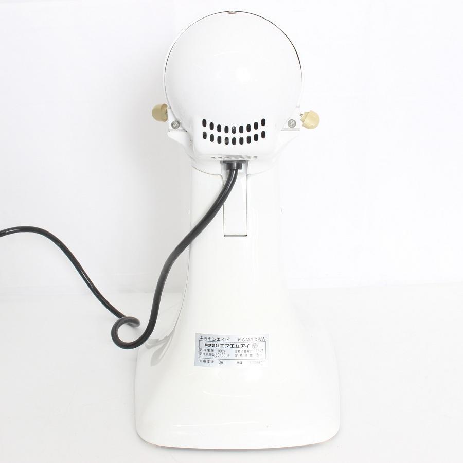 【ボーナスストア+5％】キッチンエイド KSM90WW ホワイト スタンドミキサー KitchenAid 本体 |  | 04