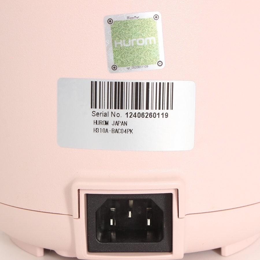 ボーナスストア+5％【美品】HUROM H310A-BAC04PK サクラピンク スロージューサー ヒューロム 本体 |  | 04