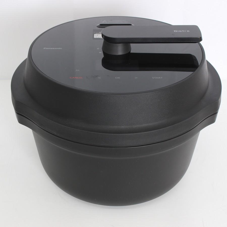 ボーナスストア+5％【美品】パナソニック ビストロ NF-AC1000-K ブラック 自動調理鍋 オートクッカー Panasonic Bistro 本体 |  | 01