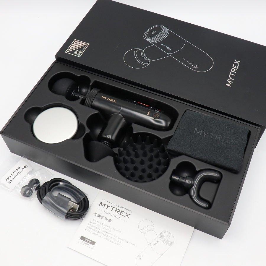 ボーナスストア+5％【美品】MYTREX REBIVE MINI XS2 MT-RX2-24B ブラック ハンディガン 創通メディカル マイトレックス 本体 | 